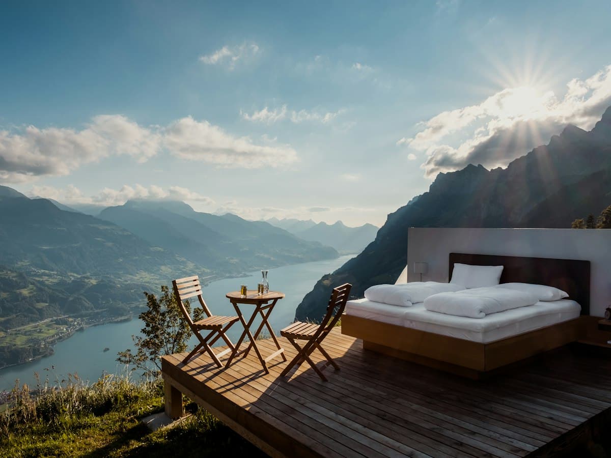 Suite con vista a las montañas